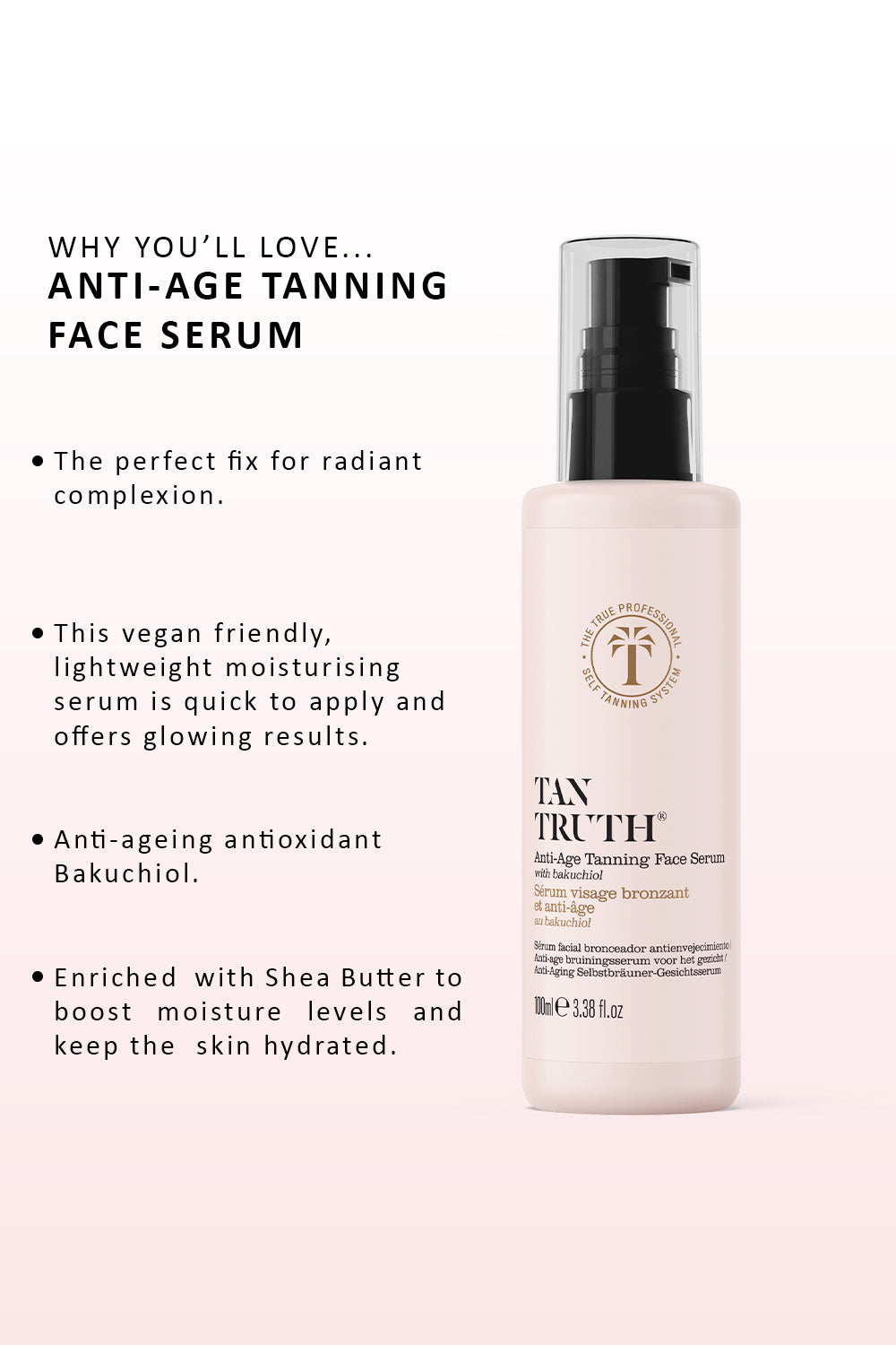 Anti Age Tanning Face Serum - TAN TRUTH
