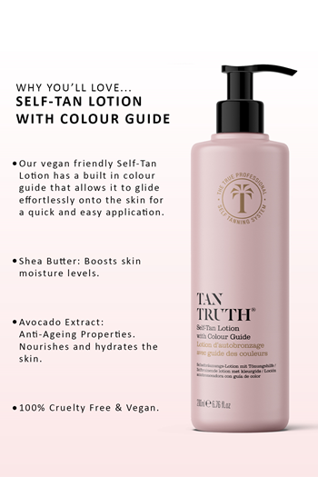 Self-Tan Lotion with Colour Guide